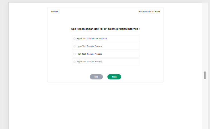halaman quiz